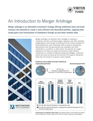 z - Cover Image: An Introduction to Merger Arbitrage